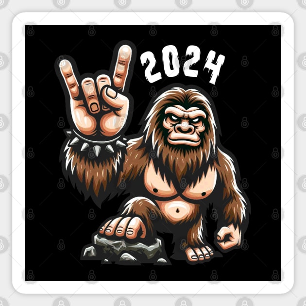 Bigfoot 2024 Sticker by Etopix